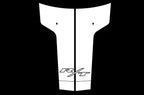 Dodge Challenger Vinyl Hood Stripes ('08-'14) RT Stripes - White - RacerX Customs