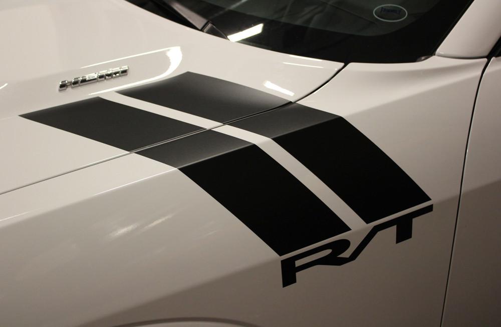 Dodge Challenger RT Vinyl Stripes Kit (2008-2017) Rally Stripes - RacerX Customs