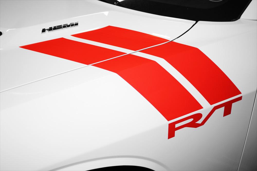 Dodge Challenger RT Vinyl Stripes Kit (2008-2017) Rally Stripes - RacerX Customs