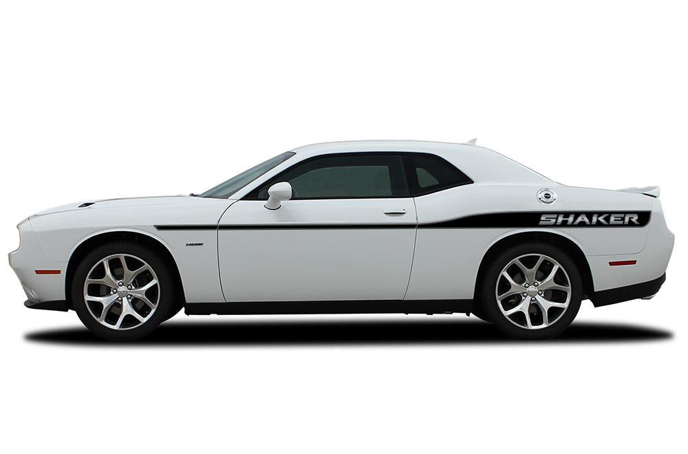 Dodge Challenger Shaker Stripes RacerX Customs Auto Graphics, Truck