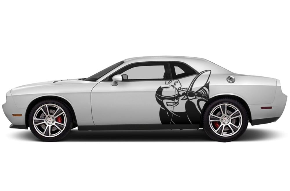 Dodge Challenger Vinyl Wrap (2008-2017) Scat-Pack Bee - RacerX Customs