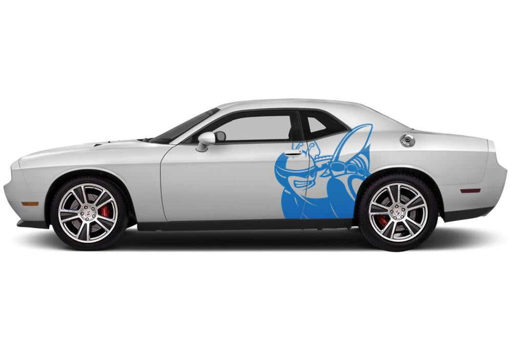 Dodge Challenger Vinyl Wrap (2008-2017) Scat-Pack Bee - RacerX Customs