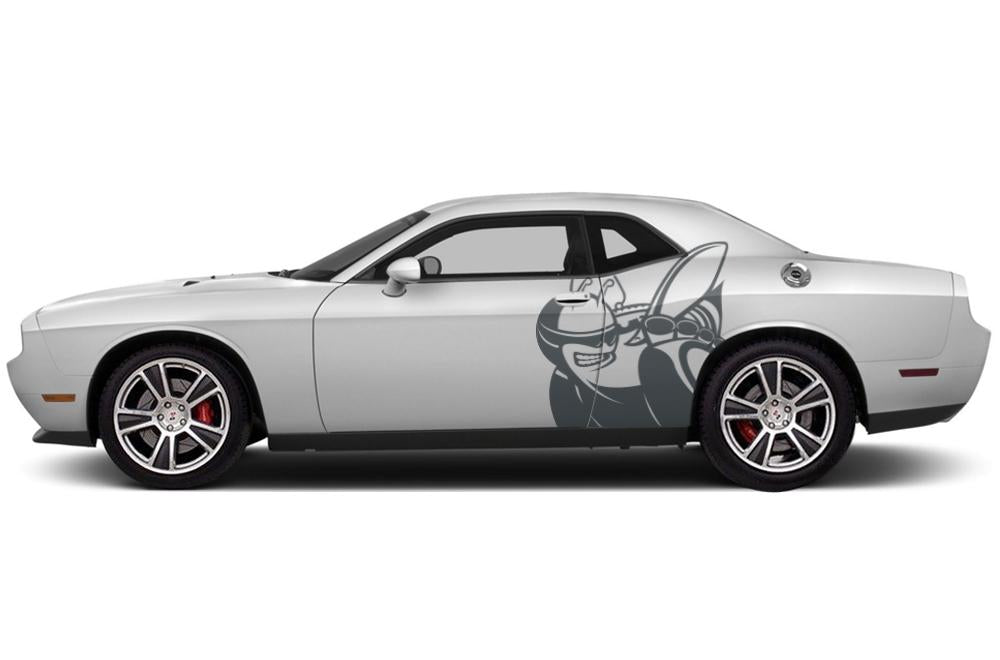 Dodge Challenger Vinyl Wrap (2008-2017) Scat-Pack Bee - RacerX Customs