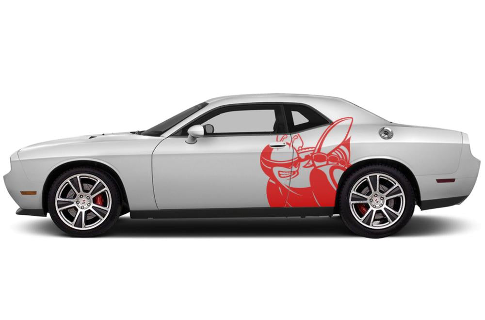 Dodge Challenger Vinyl Wrap (2008-2017) Scat-Pack Bee - RacerX Customs
