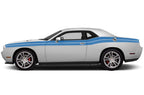 Dodge Challenger Vinyl Stripes Kit ('08-'22) Double Stripes - Blue - RacerX Customs