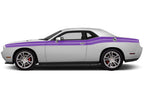 Dodge Challenger Vinyl Stripes Kit ('08-'22) Double Stripes - Purple - RacerX Customs