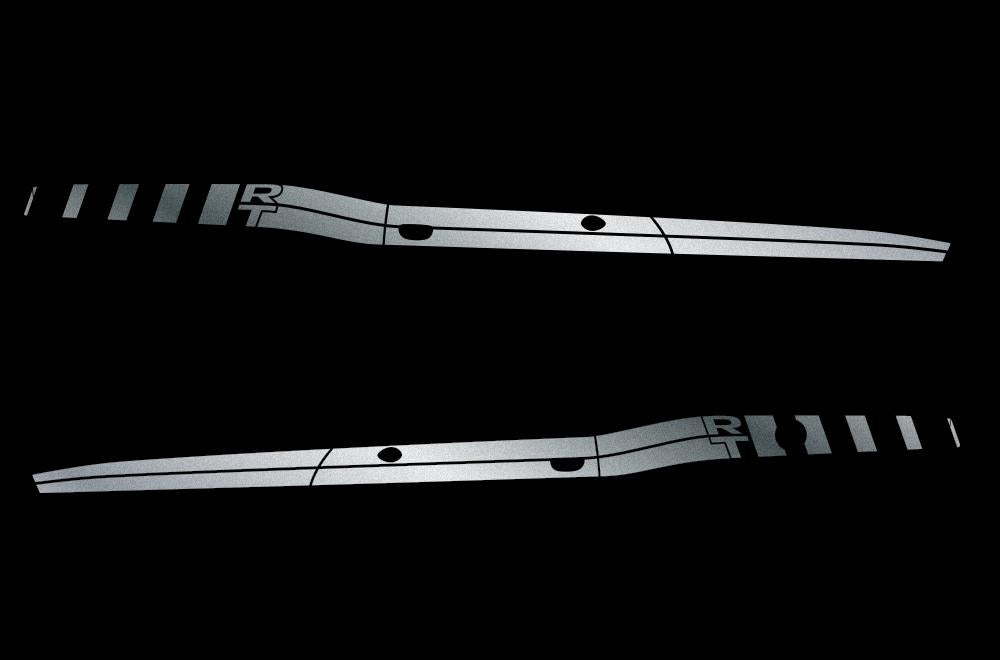 Dodge Challenger RT Vinyl Stripes Kit (2008-2017) RT Strobe - RacerX Customs