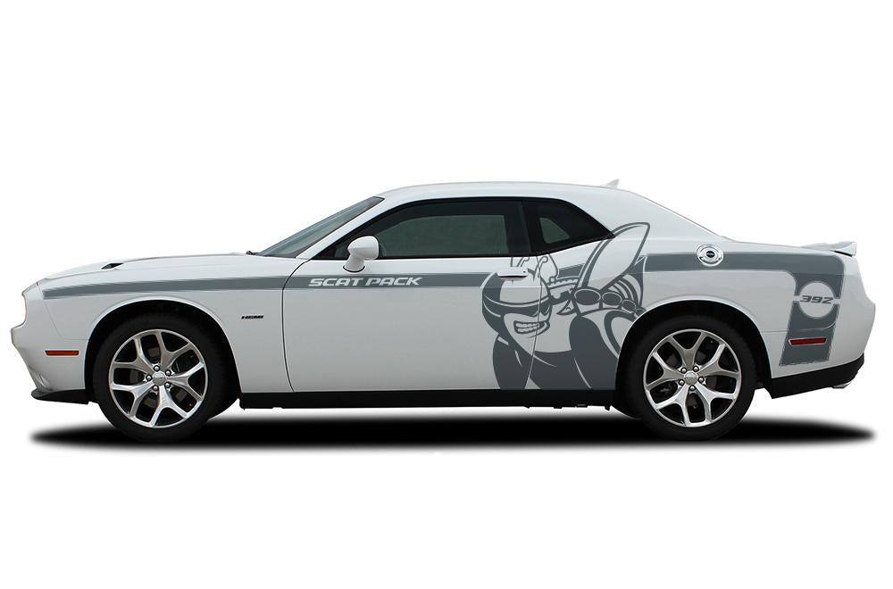 Dodge Challenger Side Stripes Kit (2015-2017) Scat-Pack - RacerX Customs