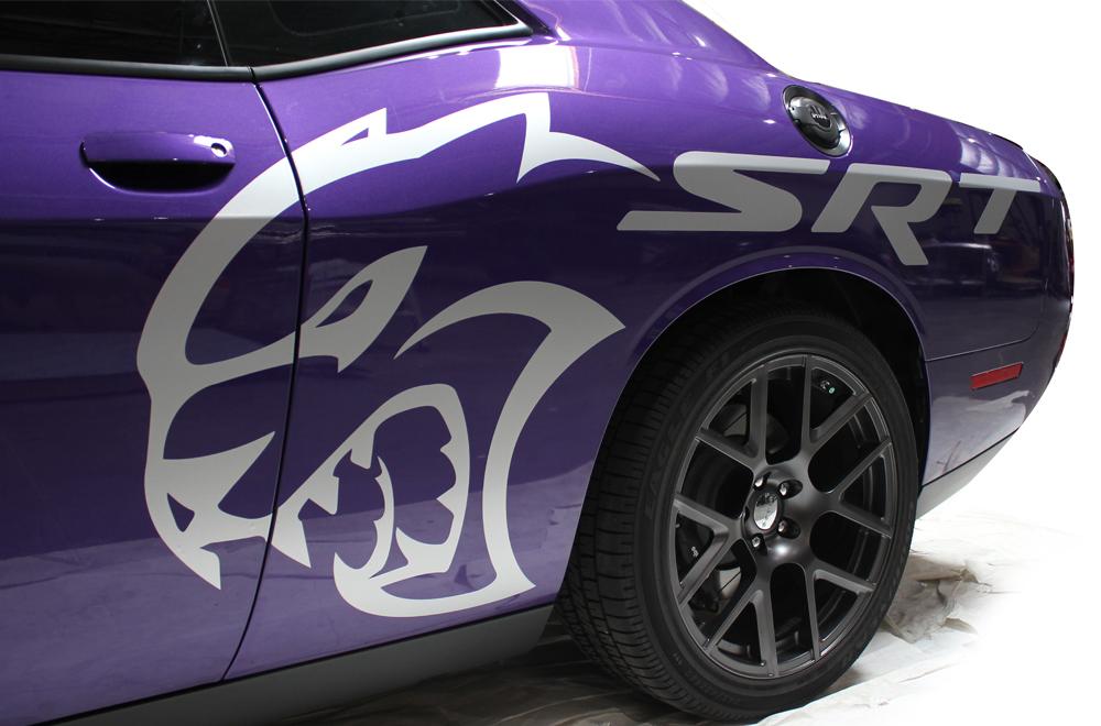Dodge Challenger Vinyl Wrap Kit (2015-2017) SRT Hellcat - RacerX Customs