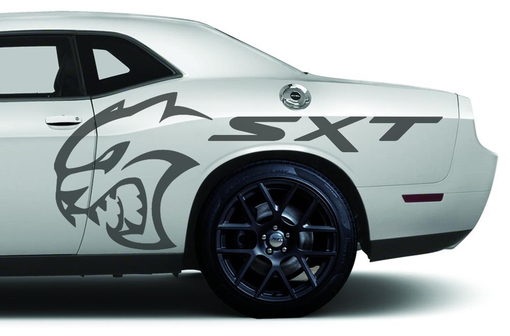 Dodge Challenger Vinyl Wrap Kit (2015-2017) SXT Hellcat - RacerX Customs