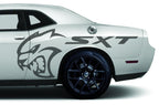 Dodge Challenger Vinyl Wrap Kit (2015-2017) SXT Hellcat - RacerX Customs