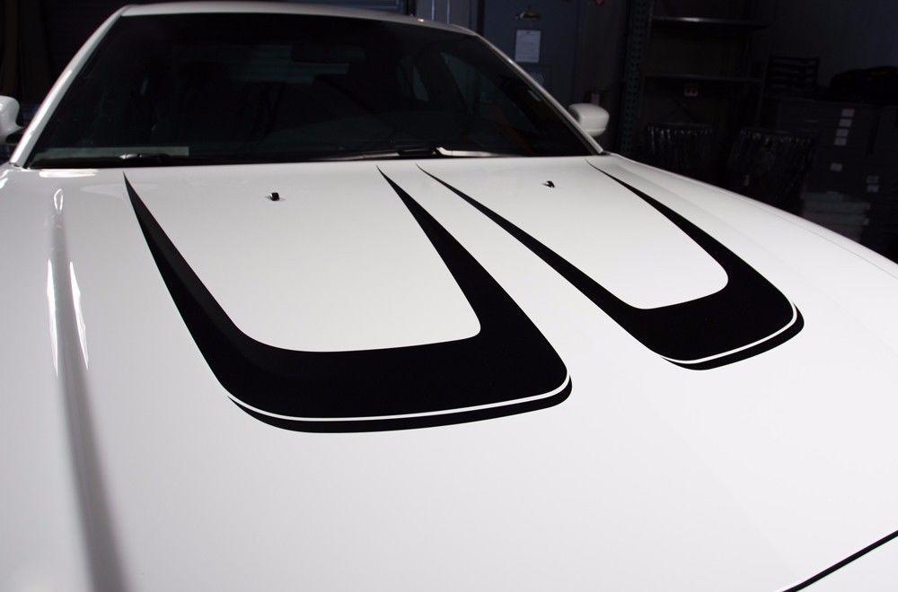 Dodge Charger Vinyl Stripes Kit (2011-2014) Hood Stripes - RacerX Customs