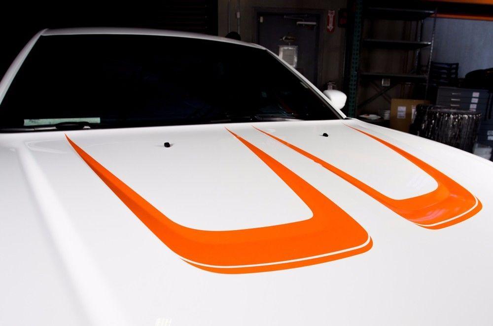 Dodge Charger Vinyl Stripes Kit (2011-2014) Hood Stripes - RacerX Customs