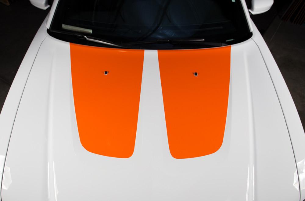 Dodge Charger Vinyl Stripes Kit (2011-2014) Hood Accents - RacerX Customs