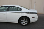 Dodge Charger Vinyl Stripes Kit (2011-2014) Rear Charger Stripes - RacerX Customs