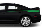 Dodge Charger Vinyl Stripes Kit (2011-2014) Rear Racing Stripes - RacerX Customs