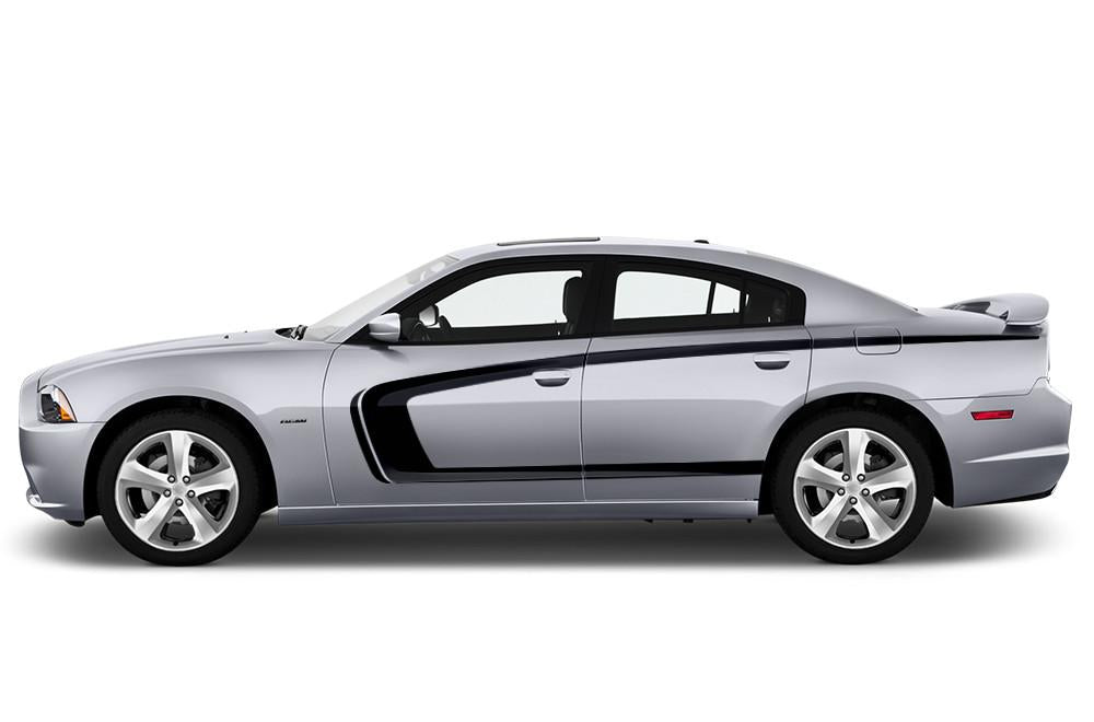 Dodge Charger Vinyl Stripes Kit (2011-2014) "C" Stripes - RacerX Customs