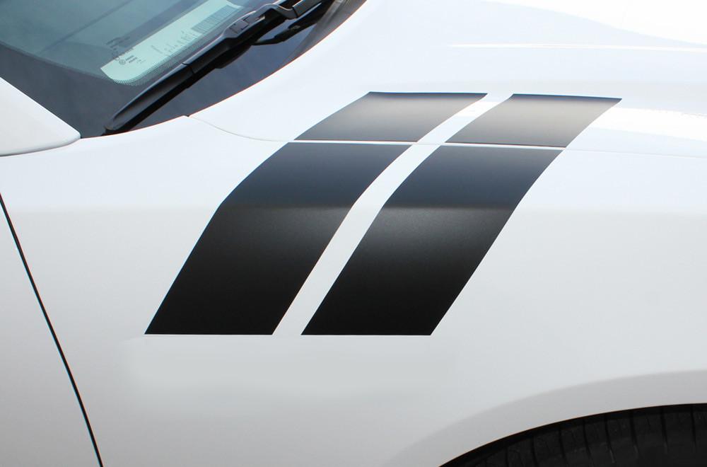Dodge Charger Vinyl Stripes Kit (2011-2014) Hash Stripes - RacerX Customs