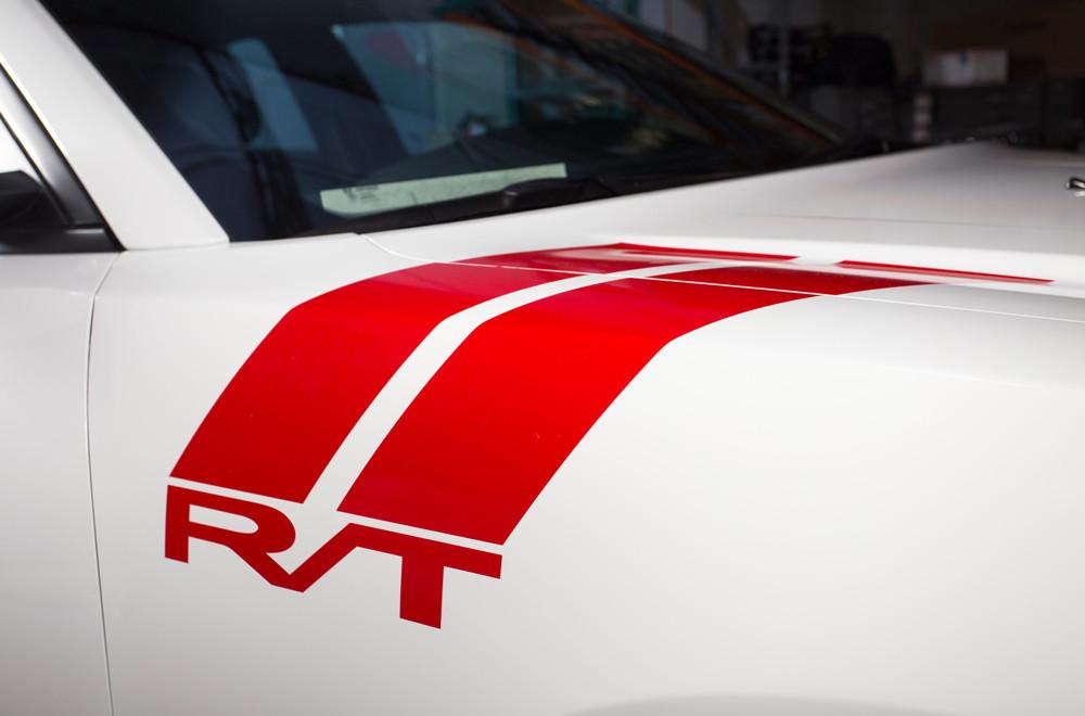 Dodge Charger RT Vinyl Stripes Kit (2011-2014) Hash Stripes - RacerX Customs