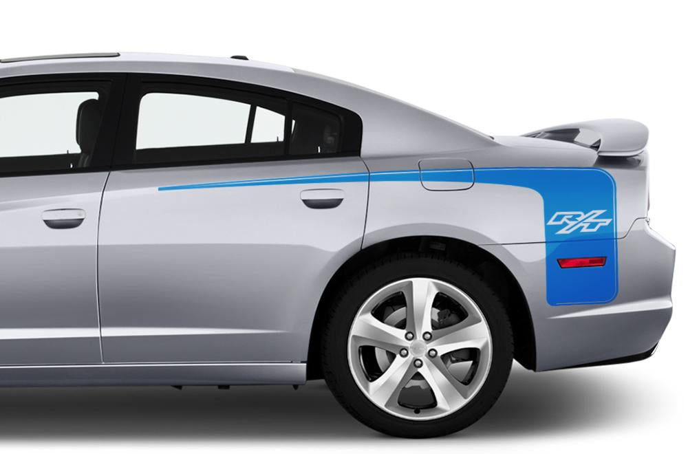 Dodge Charger Vinyl Stripes Kit (2011-2014) RT Stripes - RacerX Customs