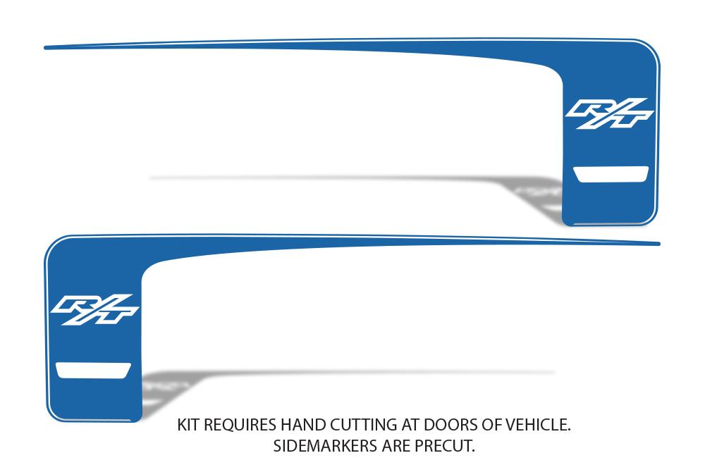 Dodge Charger Vinyl Stripes Kit (2011-2014) RT Stripes - RacerX Customs