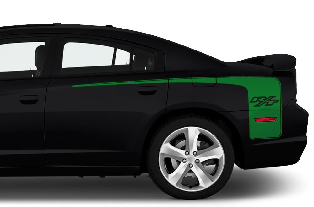 Dodge Charger Vinyl Stripes Kit (2011-2014) RT Stripes - RacerX Customs