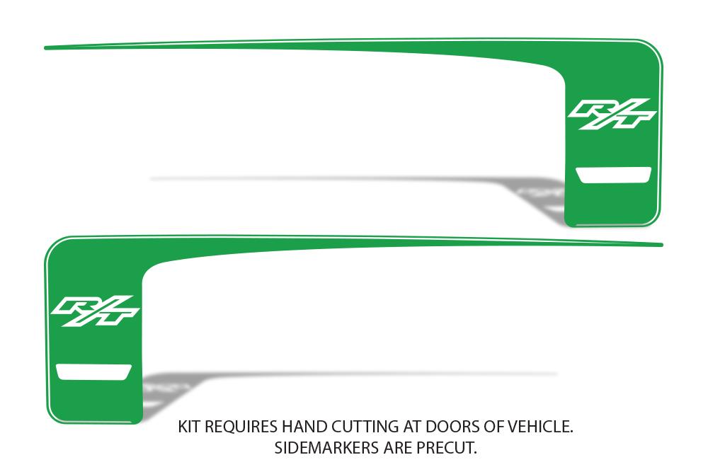 Dodge Charger Vinyl Stripes Kit (2011-2014) RT Stripes - RacerX Customs