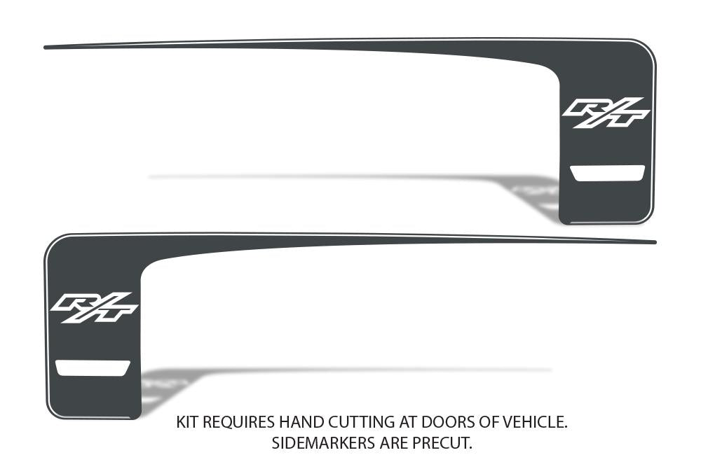 Dodge Charger Vinyl Stripes Kit (2011-2014) RT Stripes - RacerX Customs