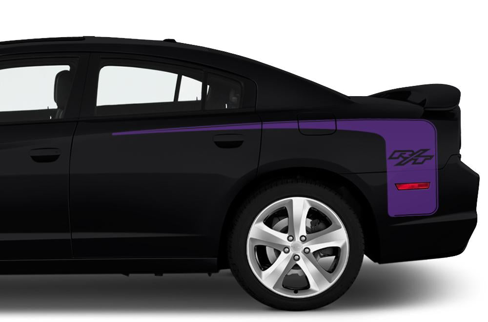 Dodge Charger Vinyl Stripes Kit (2011-2014) RT Stripes - RacerX Customs