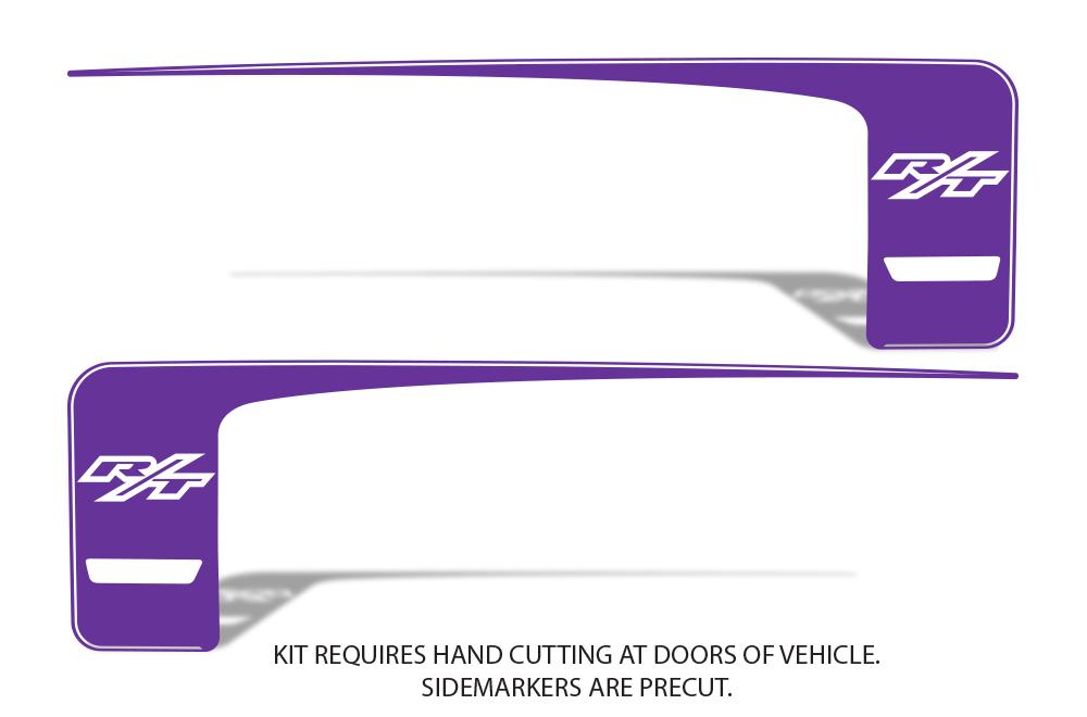 Dodge Charger Vinyl Stripes Kit (2011-2014) RT Stripes - RacerX Customs