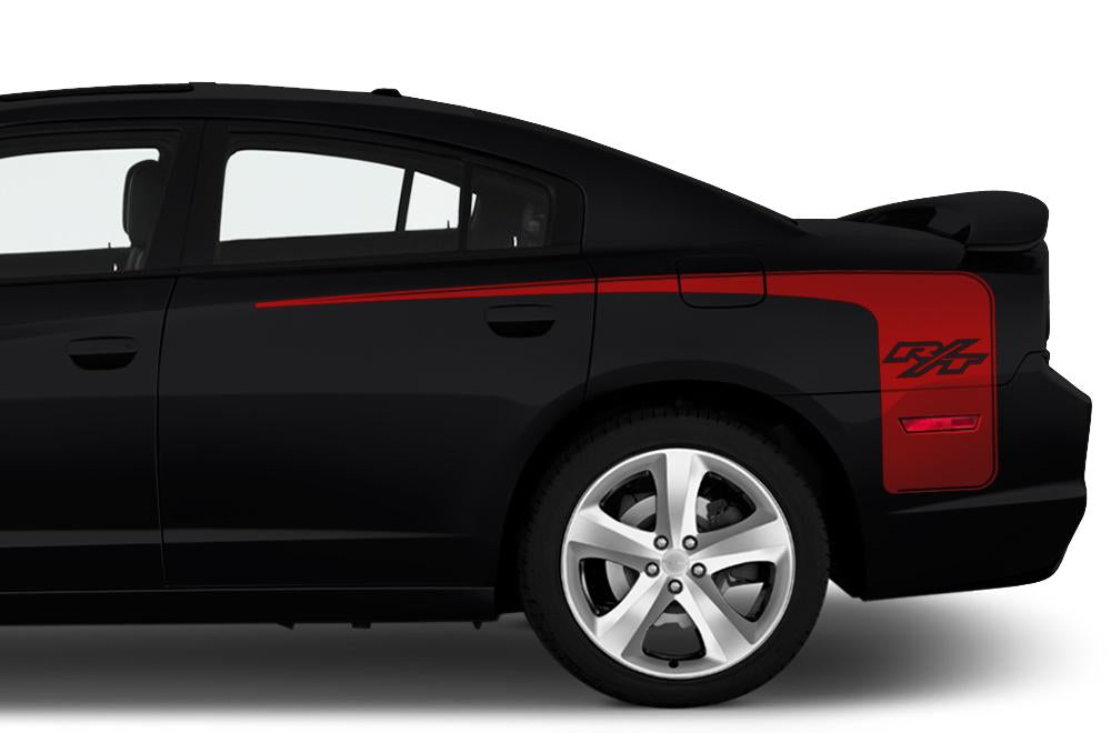 Dodge Charger Vinyl Stripes Kit (2011-2014) RT Stripes - RacerX Customs