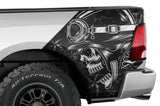 Dodge Ram Quarter Panel Graphics-Wrap Kit - Vinyl (2009-2018) HAVOC - RacerX Customs