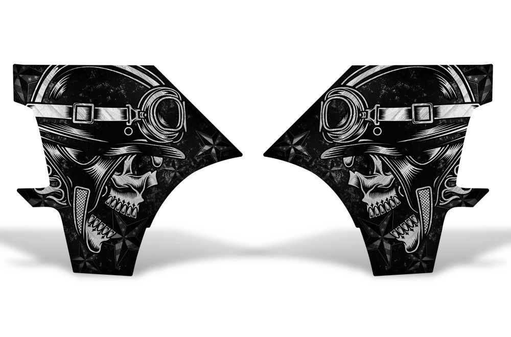 Dodge Ram Quarter Panel Graphics-Wrap Kit - Vinyl (2009-2018) HAVOC - RacerX Customs