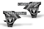 Dodge Ram Quarter Panel Graphics-Wrap Kit - Vinyl (2009-2018) METAL - RacerX Customs