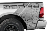 Dodge Ram Quarter Panel Graphics-Wrap Kit - Vinyl (2009-2018) STONE - RacerX Customs