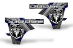 Dodge Ram Quarter Panel Graphics-Wrap Kit - Vinyl (2009-2018) METAL - RacerX Customs