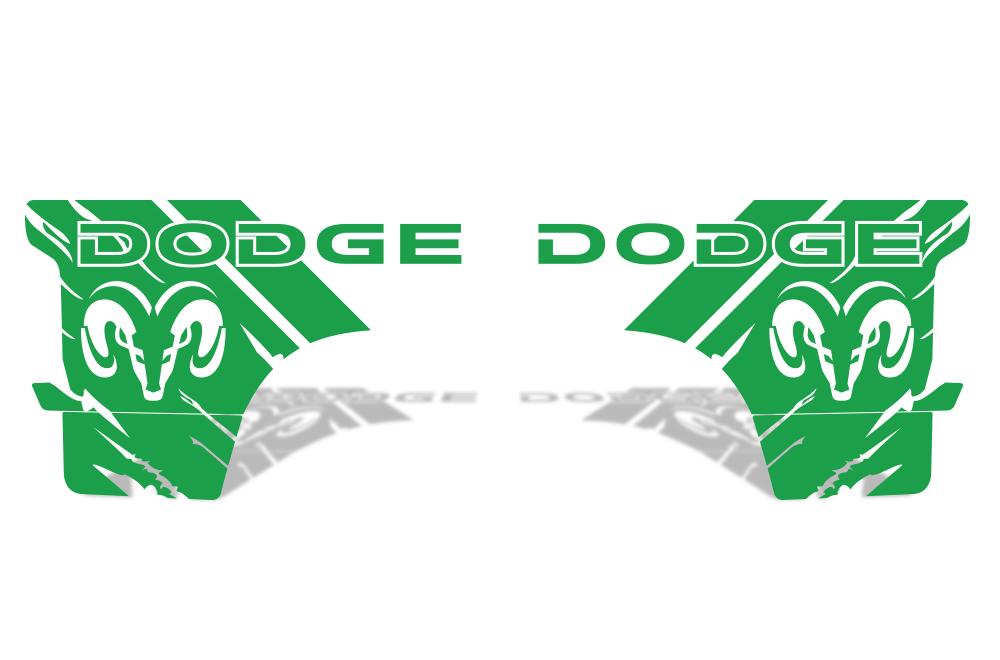 Dodge Ram Quarter-Panel Vinyl Wrap (2002-2008) DODGE - RacerX Customs