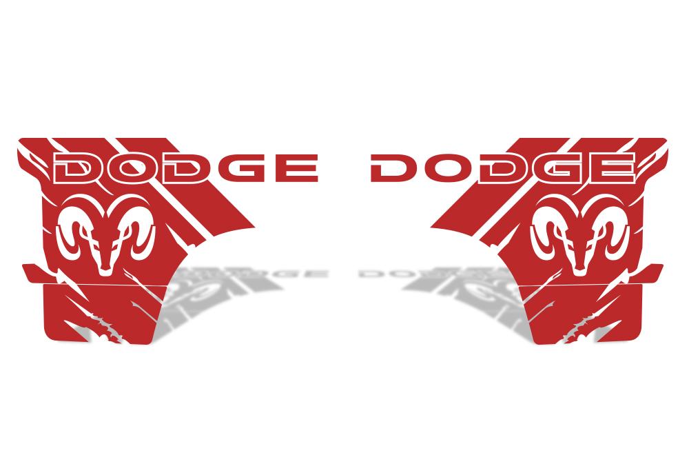 Dodge Ram Quarter-Panel Vinyl Wrap (2002-2008) DODGE - RacerX Customs