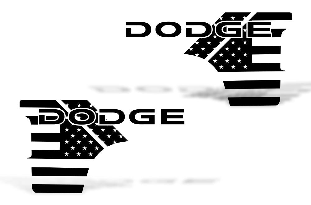 Dodge Ram Quarter-Panel Vinyl Wrap (2002-2008) DODGE-USA - RacerX Customs