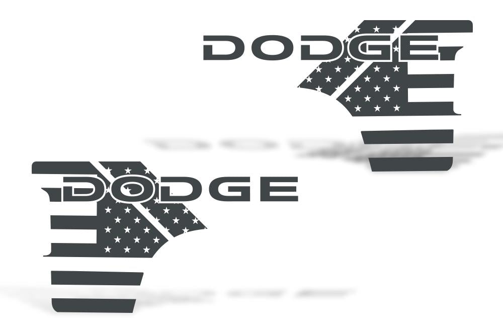 Dodge Ram Quarter-Panel Vinyl Wrap (2002-2008) DODGE-USA - RacerX Customs