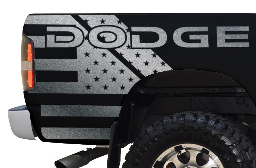 Dodge Ram Quarter-Panel Vinyl Wrap (2002-2008) DODGE-USA - RacerX Customs