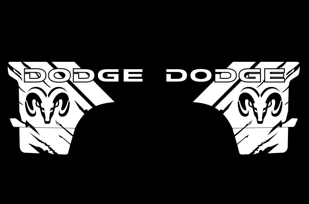 Dodge Ram Quarter-Panel Vinyl Wrap (2002-2008) DODGE - RacerX Customs