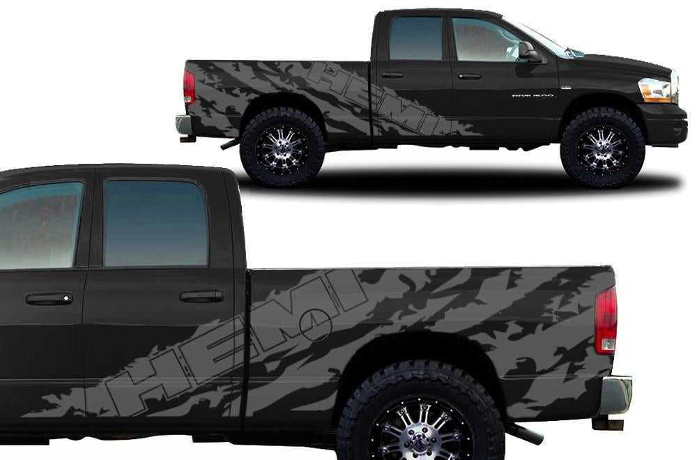 Dodge Ram Vinyl Wrap Kit (2002-2008) HEMI - RacerX Customs