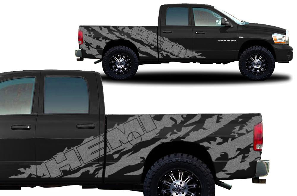 Dodge Ram Vinyl Wrap Kit (2002-2008) HEMI - RacerX Customs