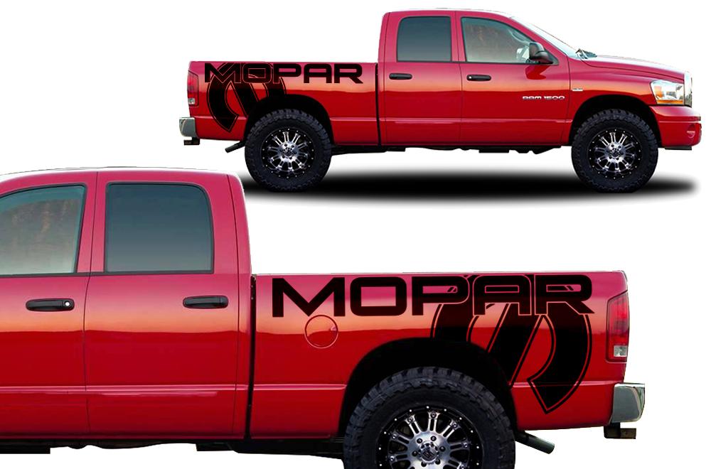 Dodge Ram Vinyl Wrap Kit (2002-2008) MOPAR - RacerX Customs