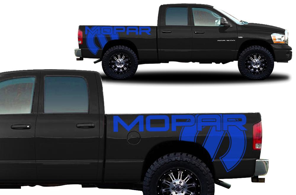 Dodge Ram Vinyl Wrap Kit (2002-2008) MOPAR - RacerX Customs