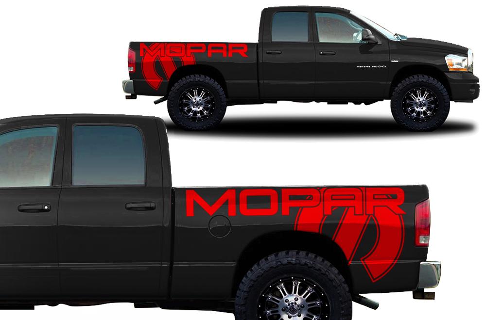 Dodge Ram Vinyl Wrap Kit (2002-2008) MOPAR - RacerX Customs