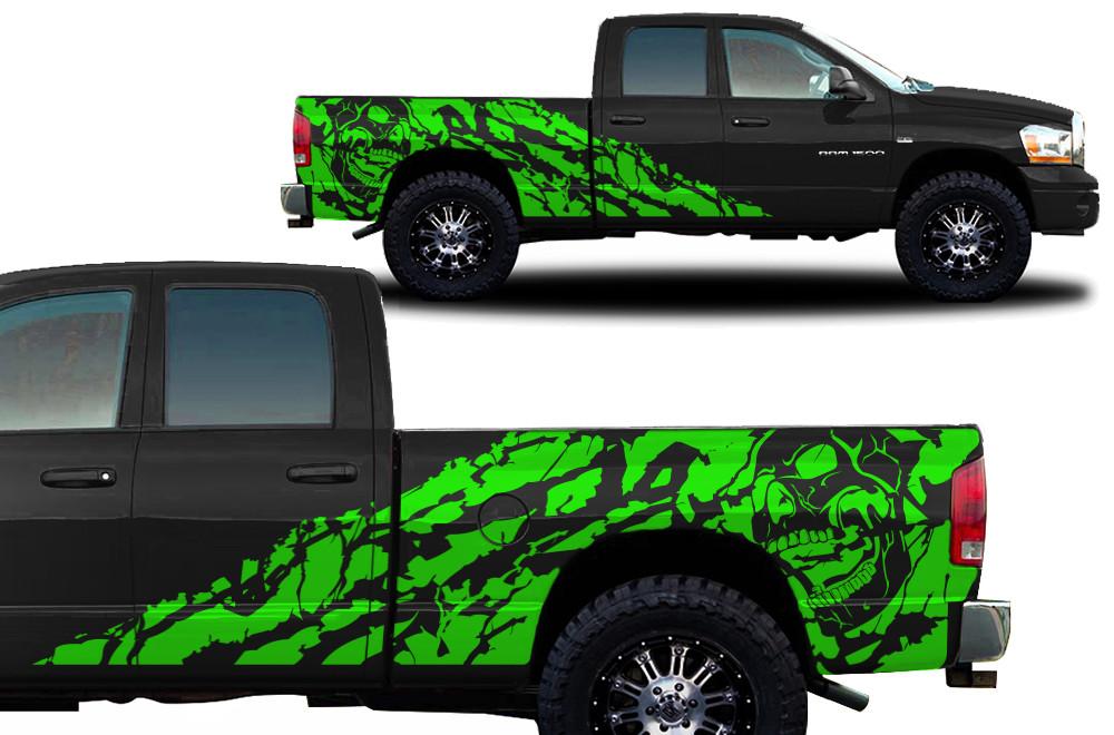 Dodge Ram Vinyl Wrap Kit (2002-2008) Nightmare - RacerX Customs
