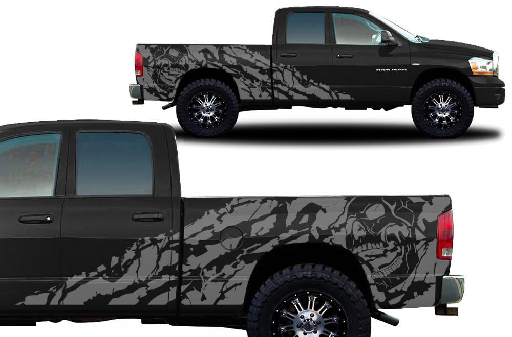 Dodge Ram Vinyl Wrap Kit (2002-2008) Nightmare - RacerX Customs