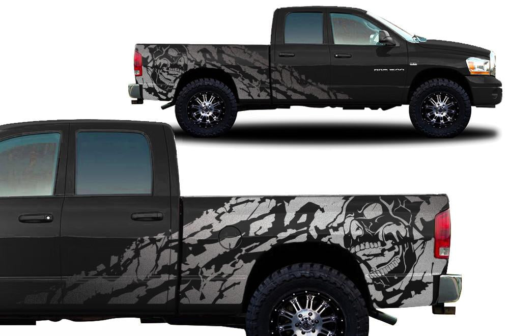 Dodge Ram Vinyl Wrap Kit (2002-2008) Nightmare - RacerX Customs